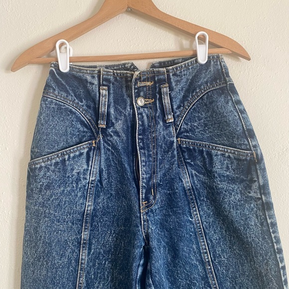 Vintage 80’s Rio Acid Wash High Wasted Jeans - Picture 3 of 6